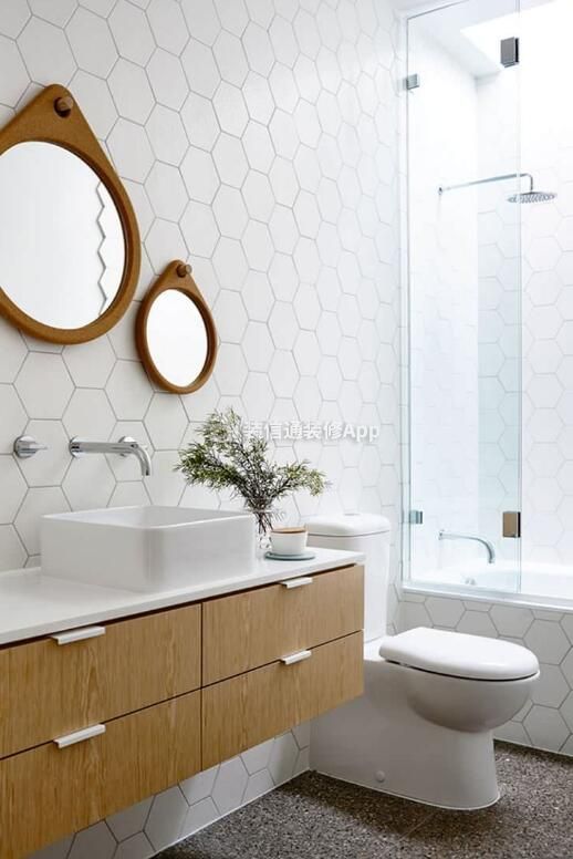 合肥北欧风格卫生间浴室柜设计效果图片