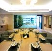 深圳新房装修港式风格室内餐厅布置图片