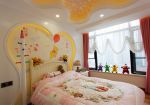 深圳150平新房儿童卧室床头背景墙装修图