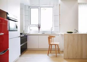 合肥北欧风格家庭厨房吧台装修效果图2023