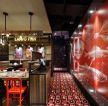 深圳特色餐饮店室内形象墙装修设计图片