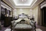 深圳美式古典风格样板房卧室装修设计图