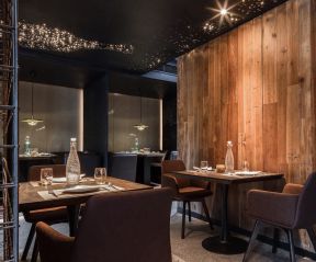 深圳西餐厅室内灯光设计装修图片2023