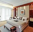 深圳中式风格主卧室内床头造型设计效果图赏析