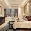 深圳中式风格房屋卧室飘窗装修装饰图片