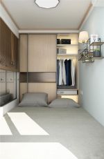 时光澜庭77平米二居室日式现代装修设计效果图