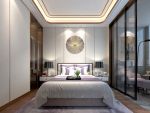 汇福轩新中式风格100平米二居室装修效果图
