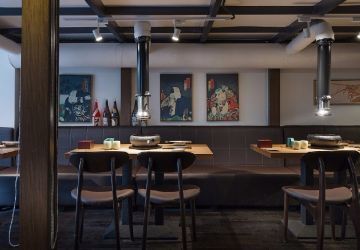 多喜日式餐厅200平米装修设计效果图