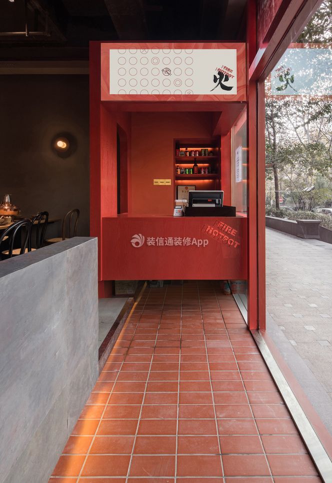 2023深圳小型餐飲店前臺設(shè)計裝修圖片
