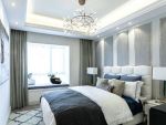 中国健康谷130平米三居室轻奢风格装修设计效果图