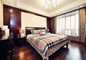 深圳中式风格房屋卧室装修实景图片