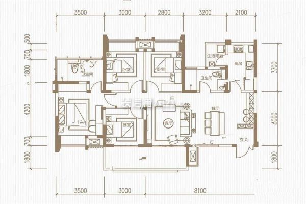 成都凯德世纪名邸楼盘户型图