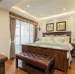 2023杭州排屋别墅美式风格卧室装修设计图欣赏
