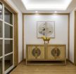杭州新中式风格别墅室内玄关装潢设计图