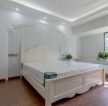 天津欧式风格家庭别墅卧室床头背景墙装修图