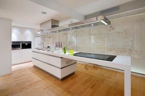 天津现代风格家庭别墅整体厨房装修设计图