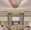 北京酒店大厅水晶灯装修设计图片赏析
