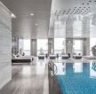 北京星级酒店室内游泳池设计装修实景图片