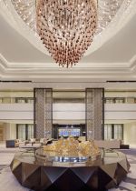 北京酒店大厅水晶灯装修设计图片赏析