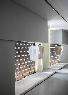 北京极简风格服装店室内装修设计图片