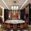 深圳酒店餐厅包房吊灯装修设计图片大全2023