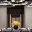 深圳中式风格酒店餐厅装修设计实景图片