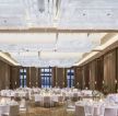 深圳高档酒店宴会厅装修设计图片2023