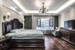 杭州奢华别墅卧室实木地板装修设计图片
