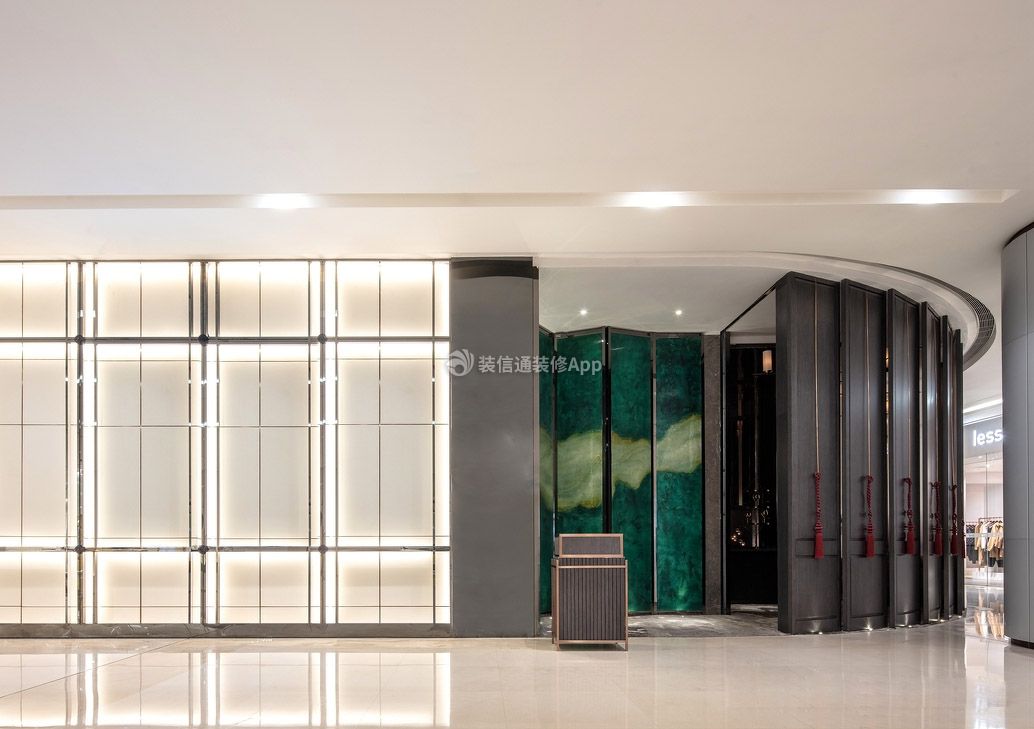 北京商场餐厅门头装饰装修效果图2023