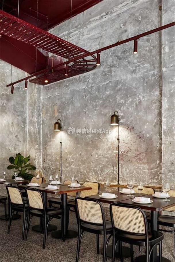 2023北京餐饮店餐厅混搭风格装修装饰图