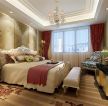 北京简欧风格别墅卧室装饰效果图欣赏