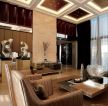 北京现代风格家庭别墅客厅装饰图片