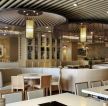 2023北京简约风格饭店餐厅装饰装修效果图