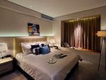 禅城绿盈国际现代风格135平米三居室装修效果图