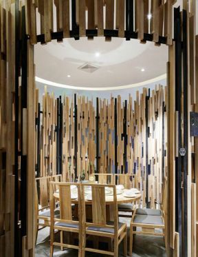 北京餐厅包厢创意装饰装修图片2023