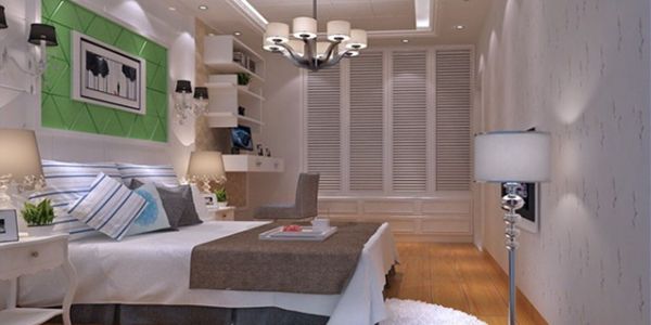世纪城国际公寓现代风格120平米三居室装修效果图