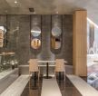 2023上海小饭店背景墙镜子装饰装修效果图