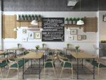 咖啡馆150平北欧风格装修案例