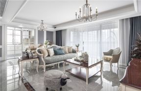 北京欧式客厅室内沙发装饰效果图赏析2023