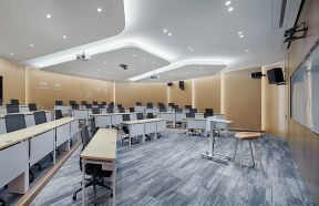 北京现代风格办公室会议室装修设计图片2023