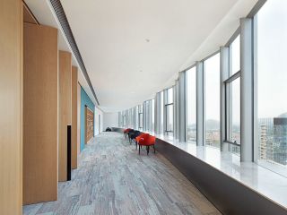 北京写字楼办公室走廊装修设计图片赏析