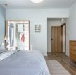 北京北欧风格房子卧室实木斗柜装修效果图