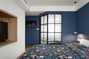 北京118平欧式风格房子卧室装修装饰效果图