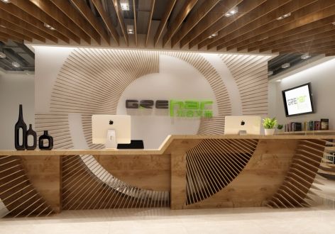 3600平米光合文旅集团办公室现代风格装修案例