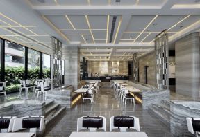 北京酒店宾馆就餐区装修设计效果图片