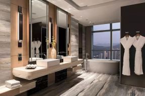2023北京星级酒店卫生间装修设计图片