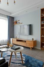 广州北欧风格房屋客厅电视柜装修设计图
