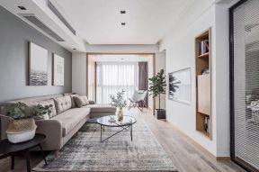 广州北欧风格房屋客厅沙发装修效果图