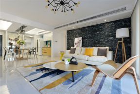 广州现代简约风格房屋客厅装修设计图片