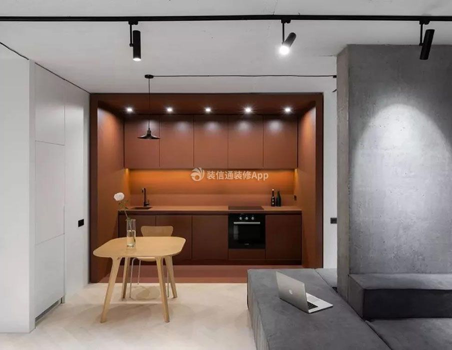 2023北京小户型家庭厨房餐厅装修设计图